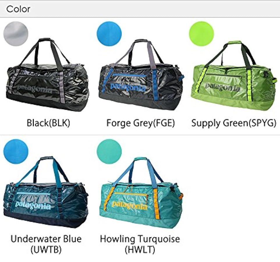 Amazon | [パタゴニア] Black Hole Duffel 90L 49346 SPYG